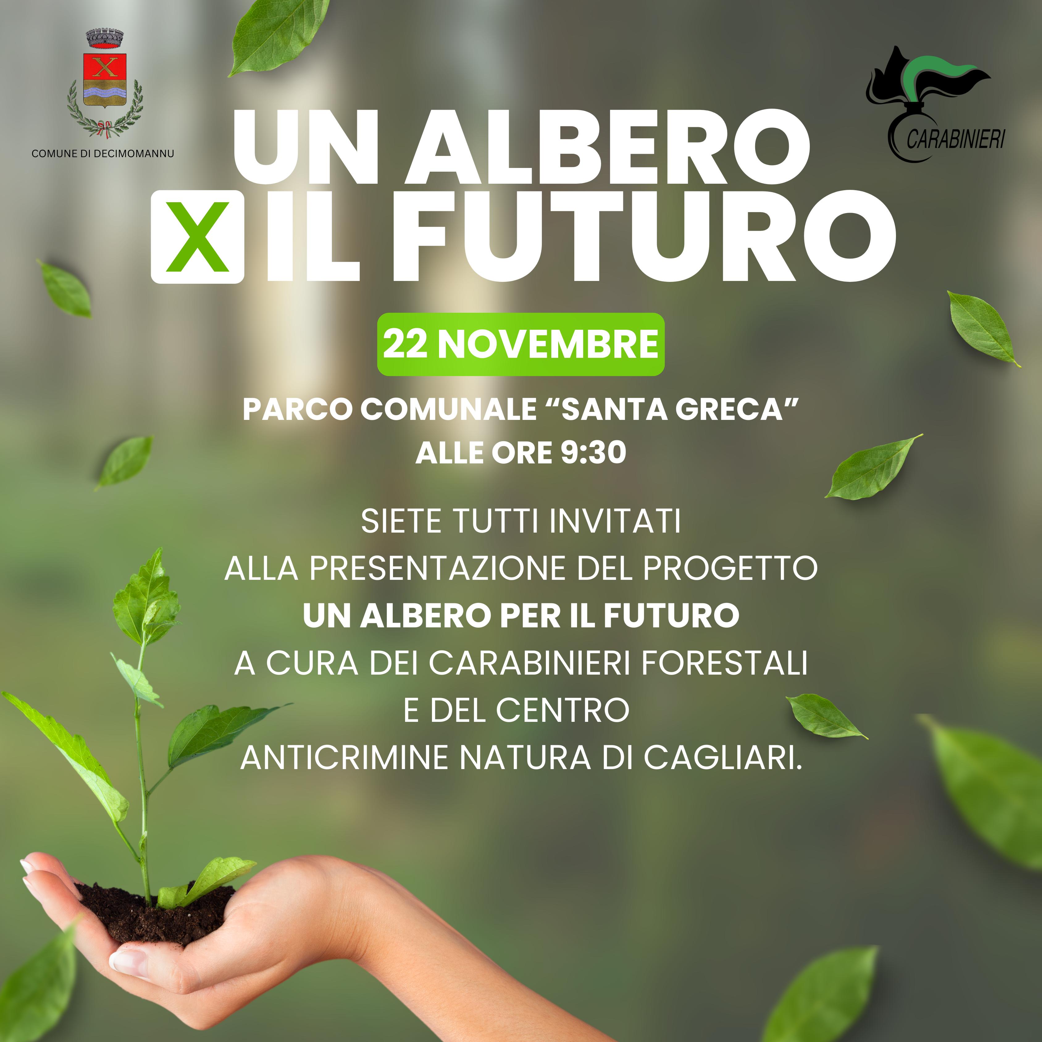 Visualizza la notizia: Un albero per il futuro - 22 novembre 2024